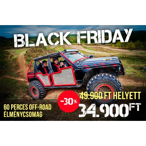 60 perces Off-Road Black Friday csomag