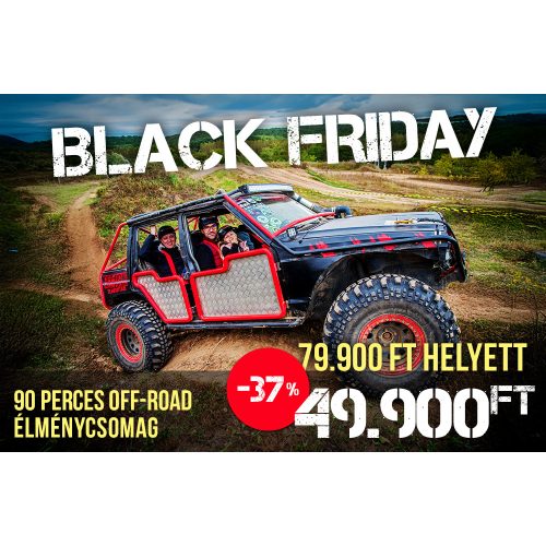 90 perces Off-Road Black Friday csomag